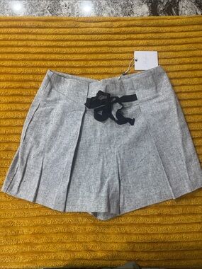 L'Academie Ribbed shorts
